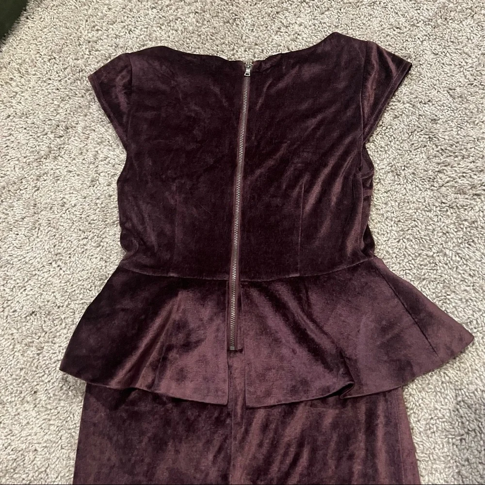 Alice + Olivia Velvet Dress - Picture 9 of 12